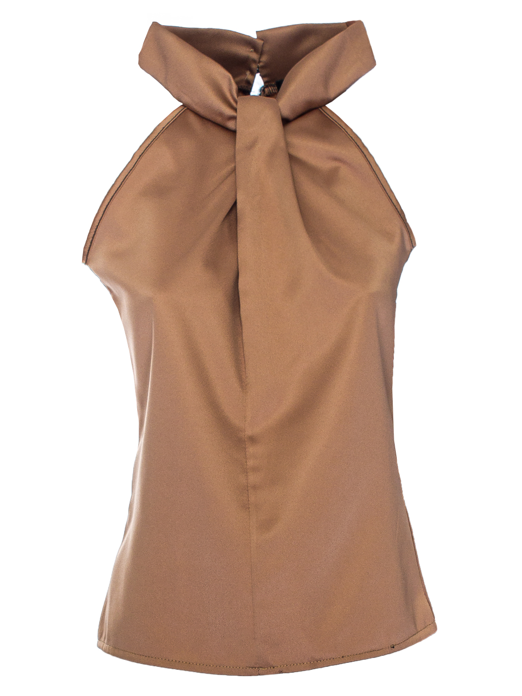 TOP PARICOLLO SENZA MANICHE, 4 TG   - GOLD